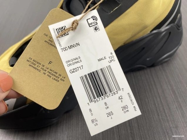 700 MNVN Flux' Boost 'Honey GZ0717 Yeezy 1206